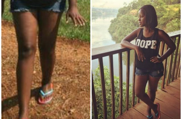 Flavia Tumusiime Flaunts Her HOT Thighs In A Pair Of Tight Denim Shorts!