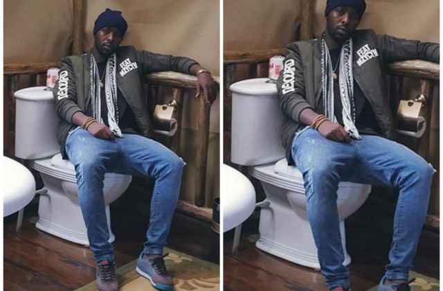 Shocker — Kenzo Takes A Photo On Toilet Seat while Downloading Poop!