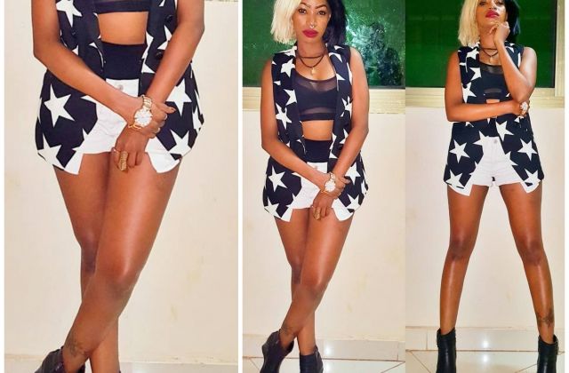 Sheebah Karungi Flaunts Sexy Legs In Short Shorts
