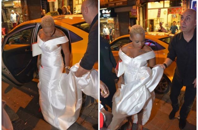 Aged Man Eater Patience Don Zella Shows Up At Own Party In A Taxi