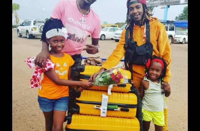 Feffe Buusi Returns Home After Month On European Tour With Bags Of Money