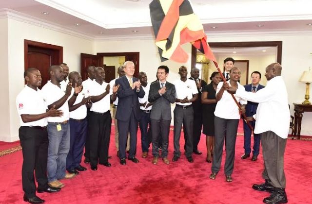 Museveni flags off Ugandan ICT talents for Huawei Seeds for the Future program In China