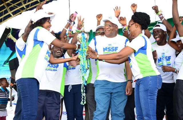 NSSF Kampala Hash Run raises shs131 Million for Kampala schools