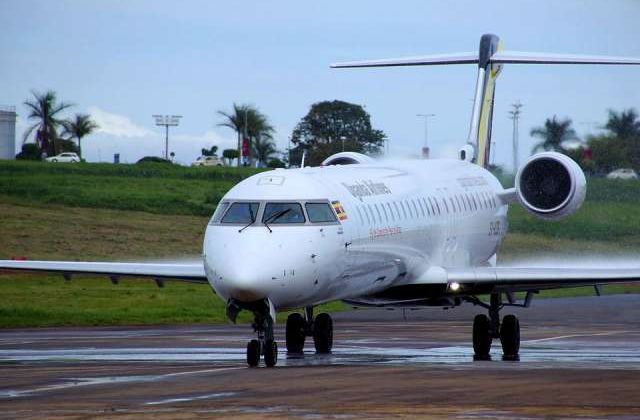 Uganda Cranes Fly On Bombardier