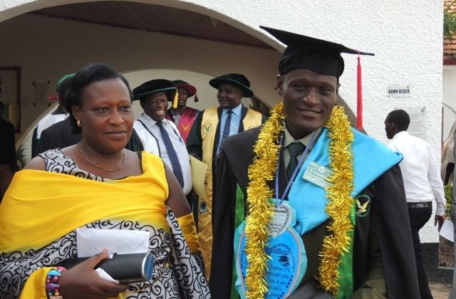 Congratulations! Titus Tugume Graduates