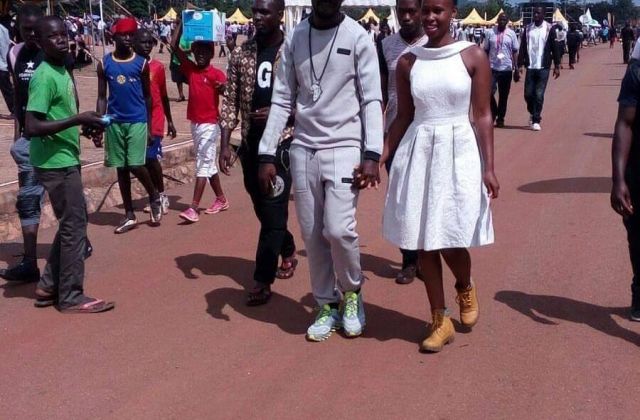 Bobi Wine and Barbie Excite Youth At Kololo During Pope’s Visit