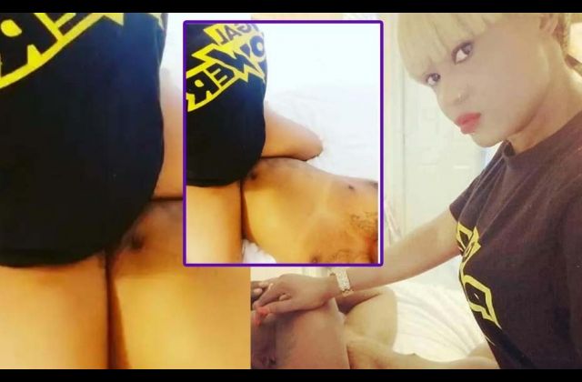 PICS: Worn Out Socialite Don Zella Pictures Herself Being Bonked On Social Media