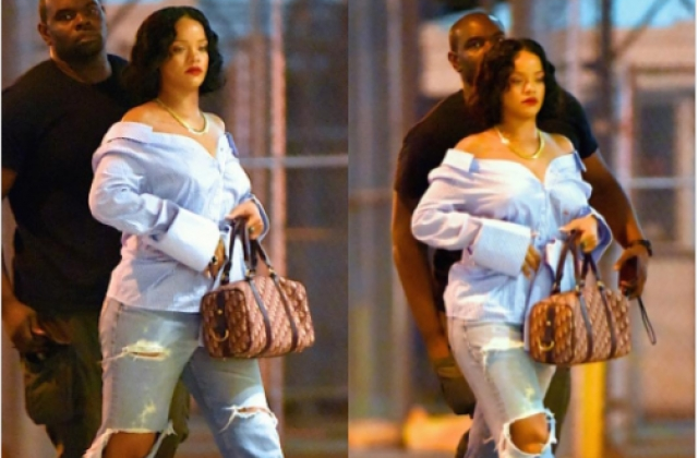 Rihanna pregnant? New Photo Has Fans Speculcating