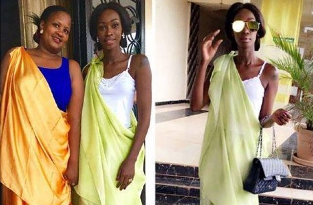 Queen Bee Judith Heard Rocks Traditional Outfit