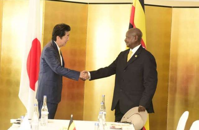 Museveni, Shinzo Abe discuss infrastructure, funding