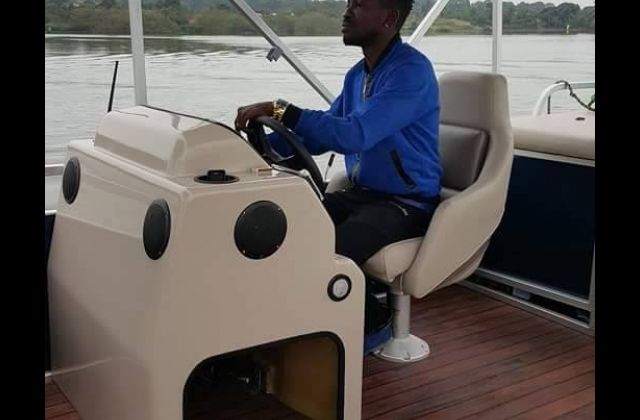Video — Singer Bobi Wine Tests His Two New Multi-million Boats
