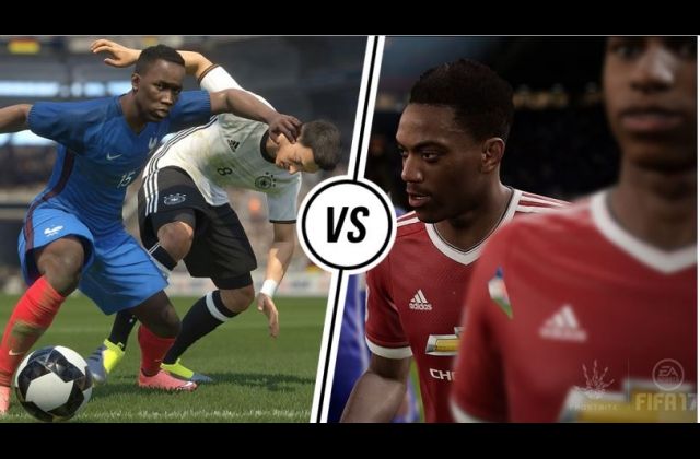 FIFA 17 VS PES 2017: Full Comparison