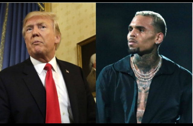 Chris Brown Clashes With Donald Trump Over Police Brutality