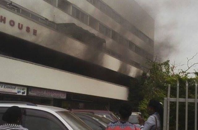 Shocking: Fire Swallows Uganda House—Photos.