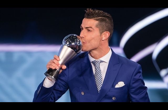 Cristiano Ronaldo Named the Best Soccer Player in the World