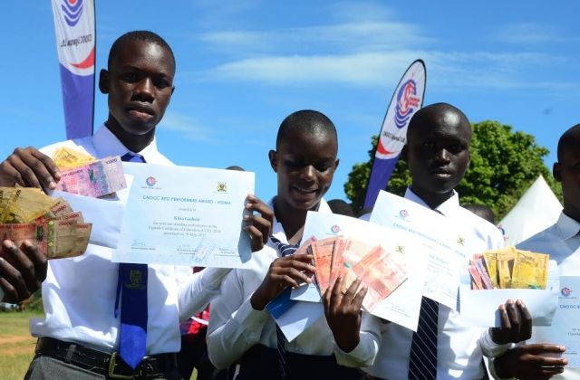 CNOOC Uganda Award PLE, UCE and UACE best performers in Hoima