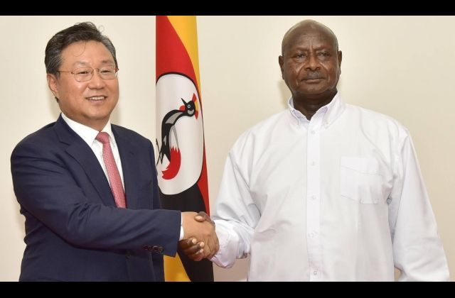 President Museveni Meets South Korean Envoy To Discuss Bilateral Issues