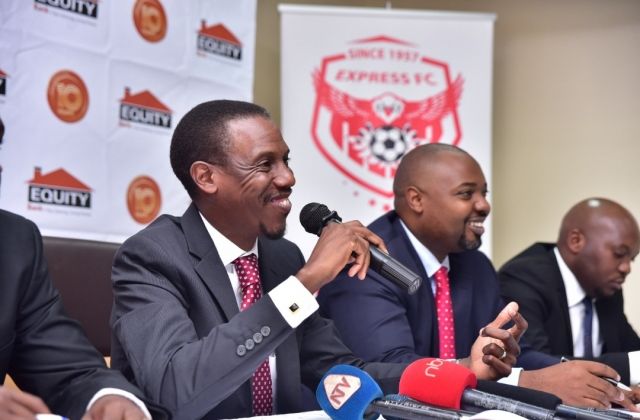 Equity Bank Uganda signs partnership with Express Football Club