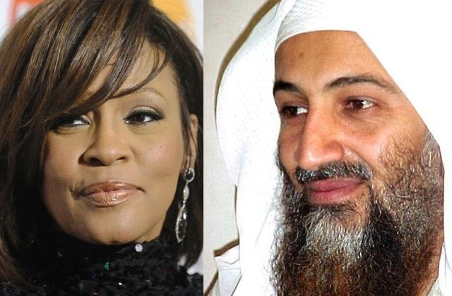 Osama bin Laden Reportedly planned to kidnap Whitney Houston