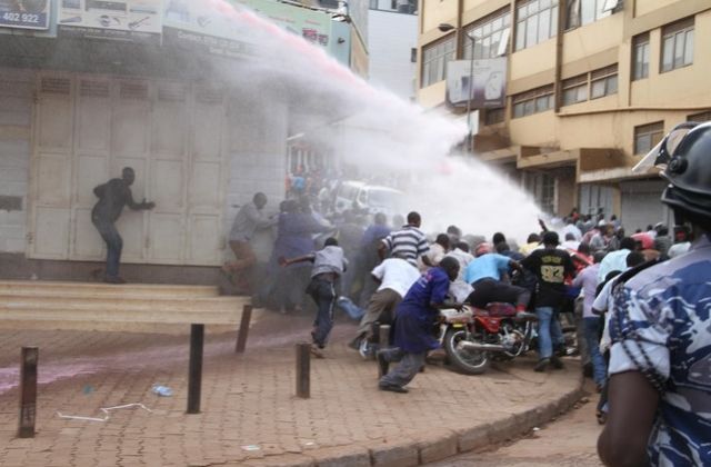 Security deploys heavily in Kampala to suppress protests 