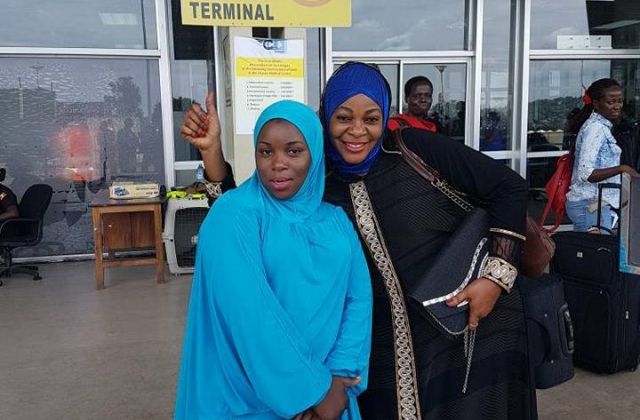 Stecia Mayanja Flies To Dubai To Pray For Hubby