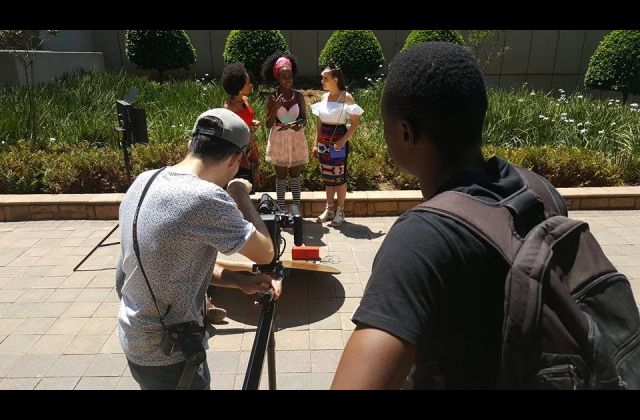 Behind the scenes: Lydia Jazmine shoots Sherry Video