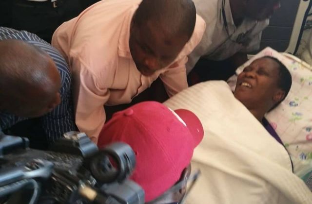 Nambooze released by police, discharged by Kiruddu, Admitted at Bugolobi Medical center