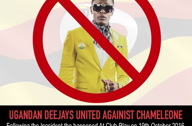 Deejays Unite Against Jose Chameleone's music