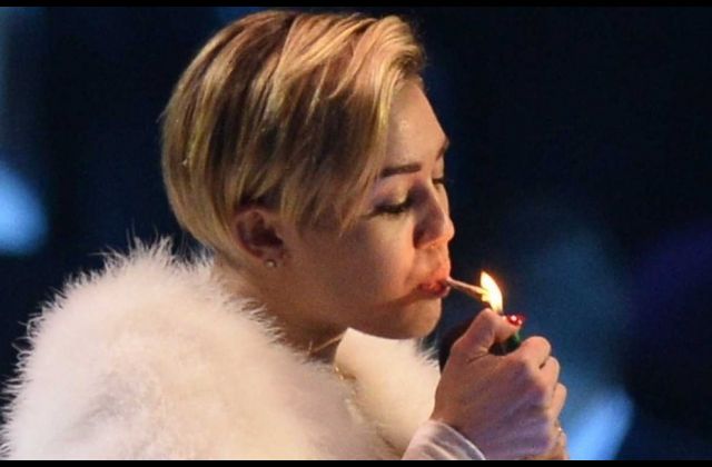 Miley Cyrus Quits Smoking Weed