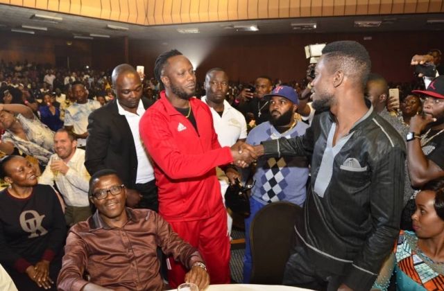 Kenzo Reunites Bebe Cool And Bobi Wine Tells Them 'There is life after politics'