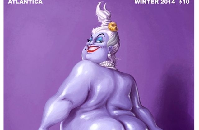 (NSFW) Disney Version of Kim Kardashian's Naked Butt Shot.