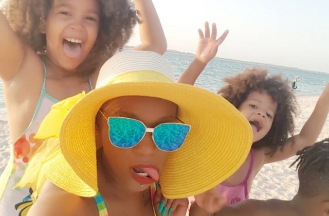Sheila Don Zella Spends Quality Time With Kids In Dubai