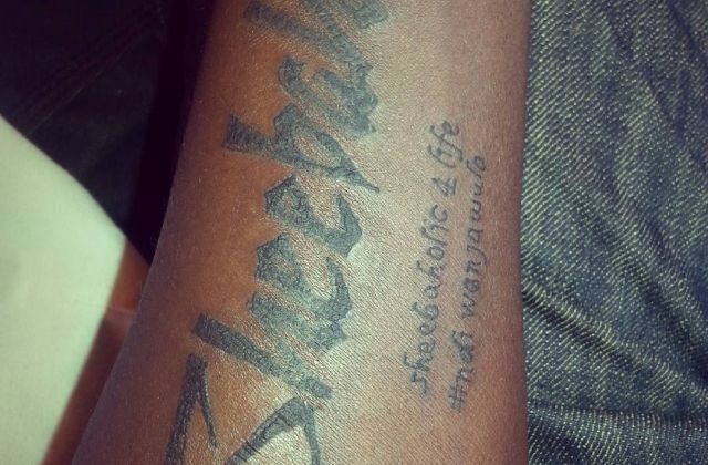 Meet the Fan with a Giantic Permanent Sheebah Tattoo