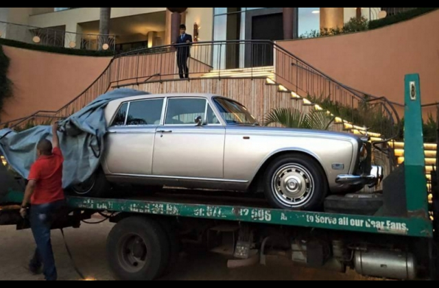 Sudhir Ruparelia Acquires A Vintage Roll Royce — Photos