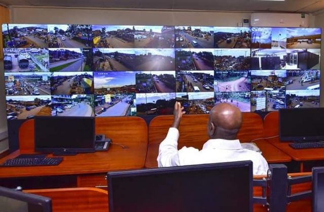President Museveni Inspects CCTV Project, says security is ready to capture criminals