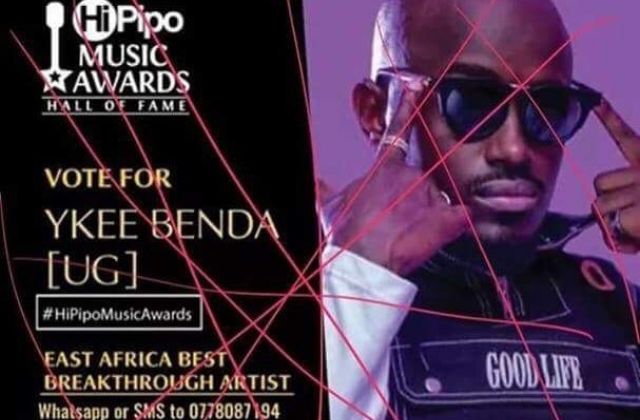 Ykee Benda Rubbishes Hipipo Awards
