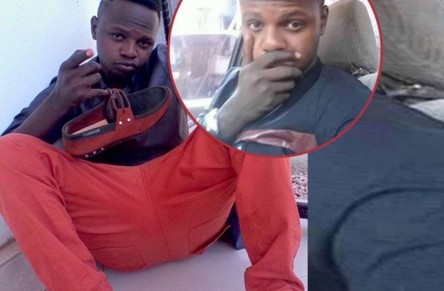 Shock:  Rapper Victor Kamenyo Bleaches Face To Look Handsome
