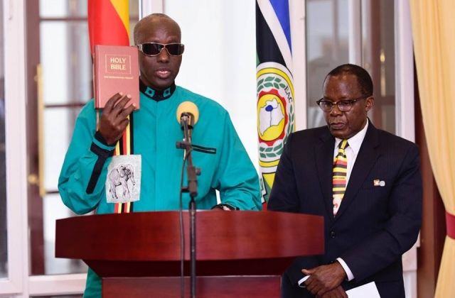 Gen. Tumwine Sworn in as Security minister