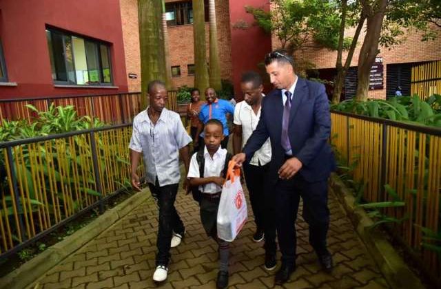 Young Rap Fresh Kid Enjoys First Day At Kampala Parents School
