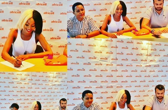Cash Money: Unstoppable Sheebah Finally Signs Contract With Africell