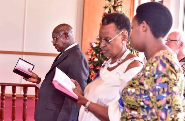 President Museveni preaches love at the Christmas prayers