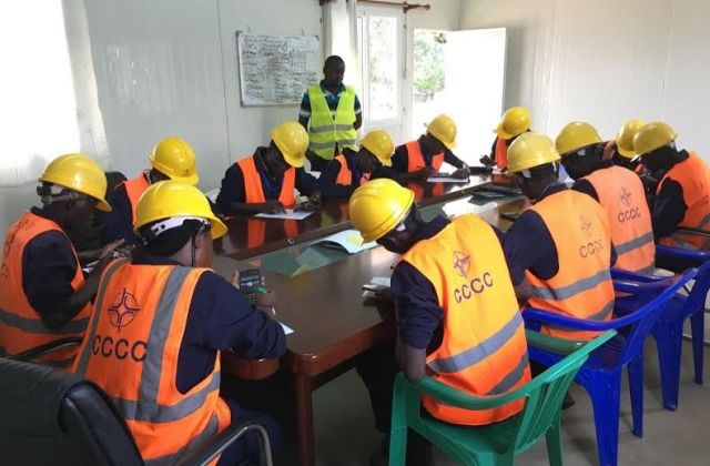 CCCC Soroti-Moroto Project Holds the First Occupational Skills Contest