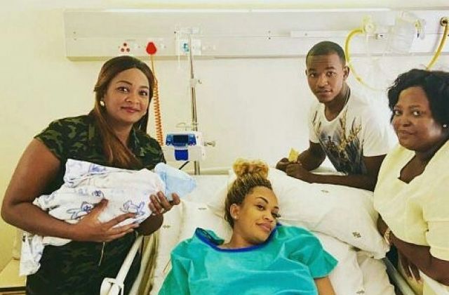 Zari gives birth to baby boy — Photos