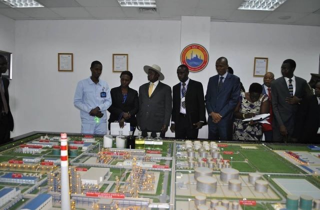 President Museveni Visits Chad’s Oil Refinery ahead of H.E Idriss Déby’s Inauguration (Photos)