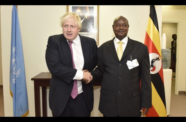 President Museveni, May, Boris, Indian Premier in bilateral meetings on the Sidelines of CHOGM