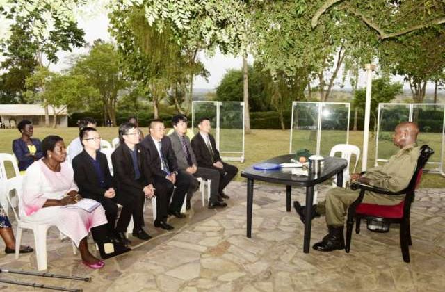 Museveni meets, discusses investments with Chinese delegation