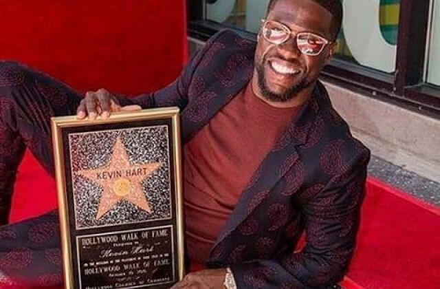 Kevin Hart receives star on Hollywood Walk of Fame