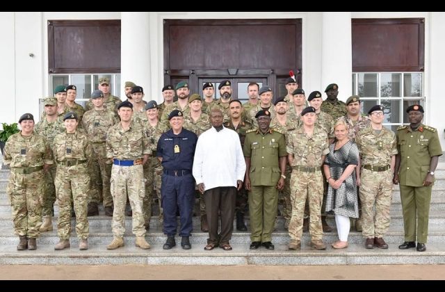 President Museveni Lectures students, staff of British Commanders’ Staff College on Liberalism 