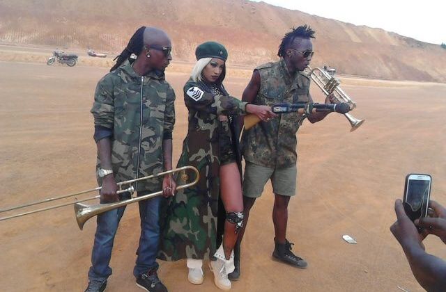 Behind The Scenes: Sheeba Karungi’s “Kisasikimu” Video Shoot [Photos]