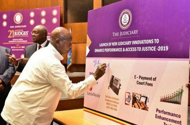 No salary Raise for Judicial officers- Museveni